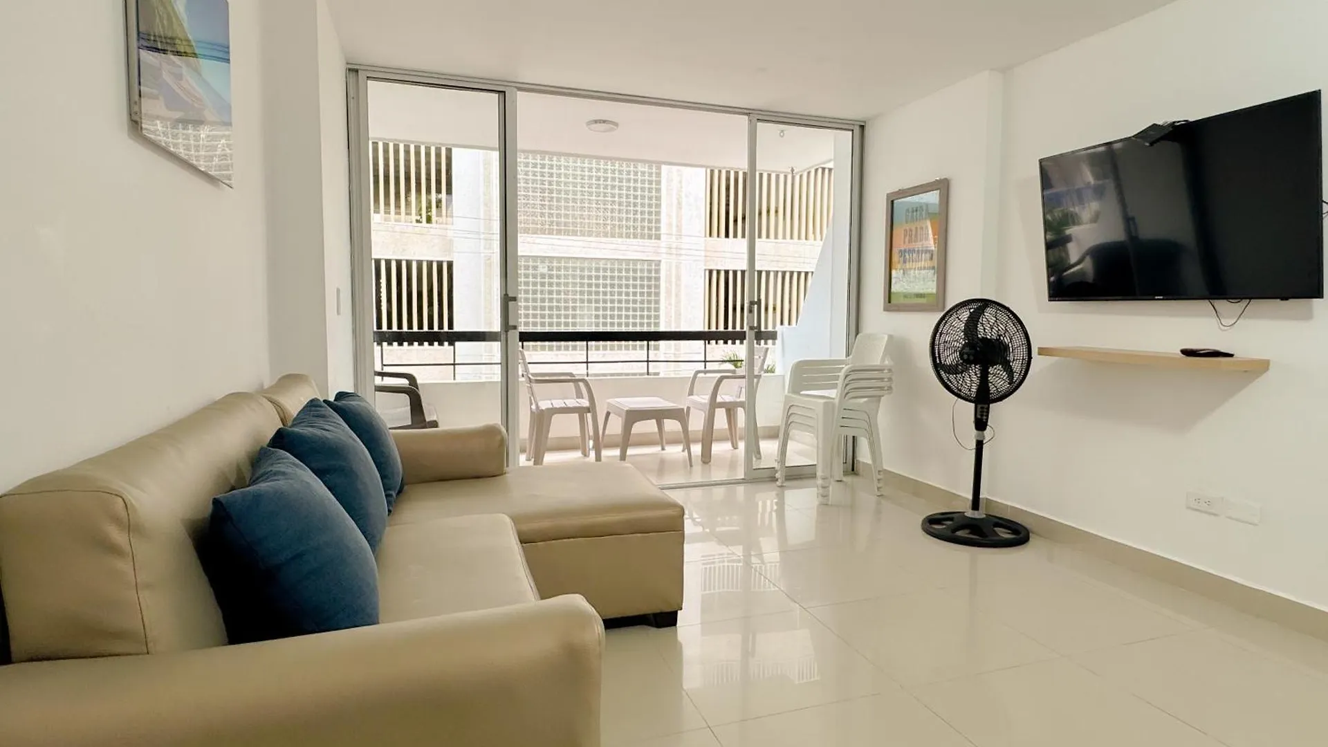 Apartamento 3 Habitaciones Palanoa Rodadero - By Bedviajes サンタ・マルタ コロンビア