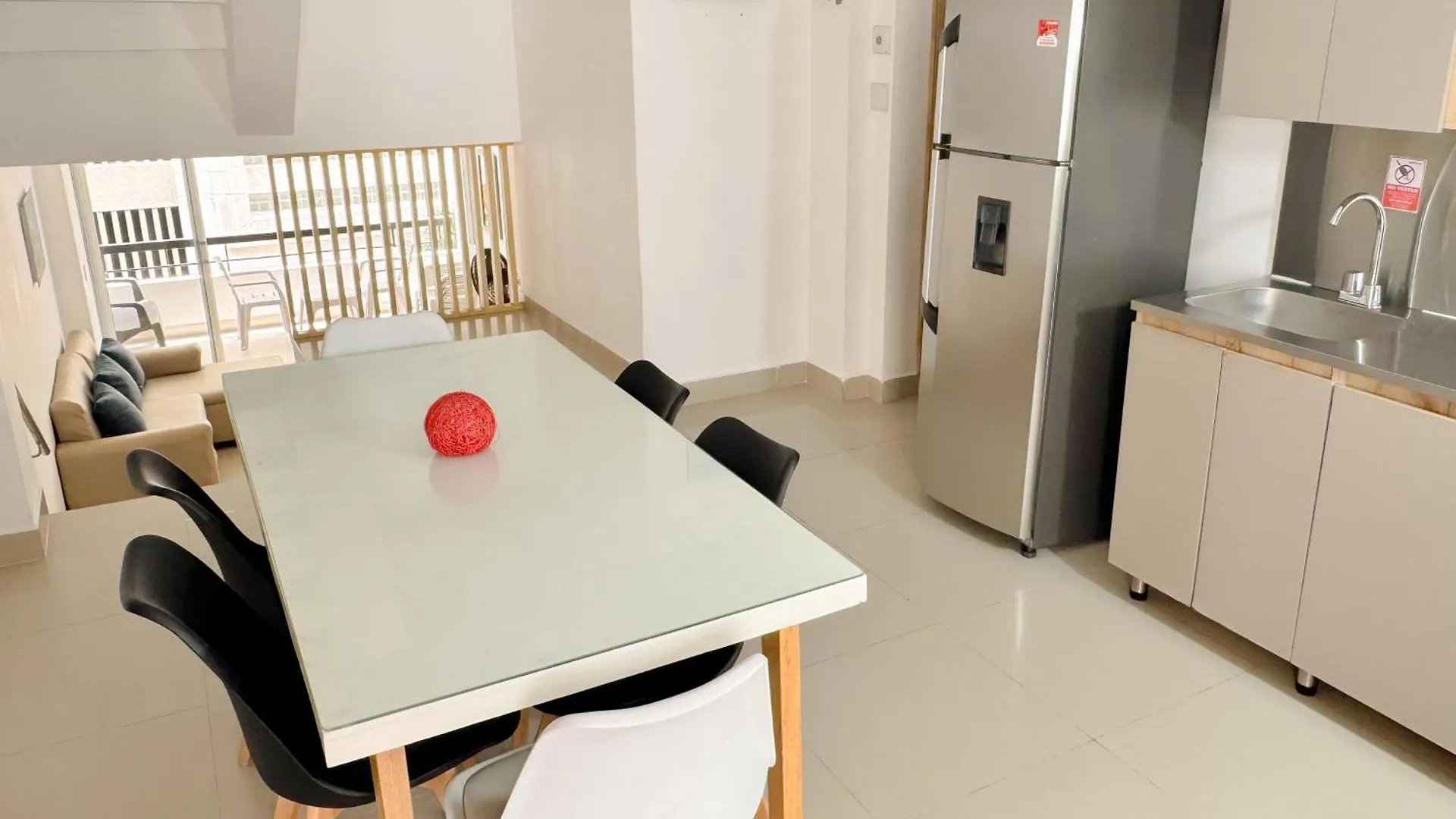アパート Apartamento 3 Habitaciones Palanoa Rodadero - By Bedviajes サンタ・マルタ コロンビア